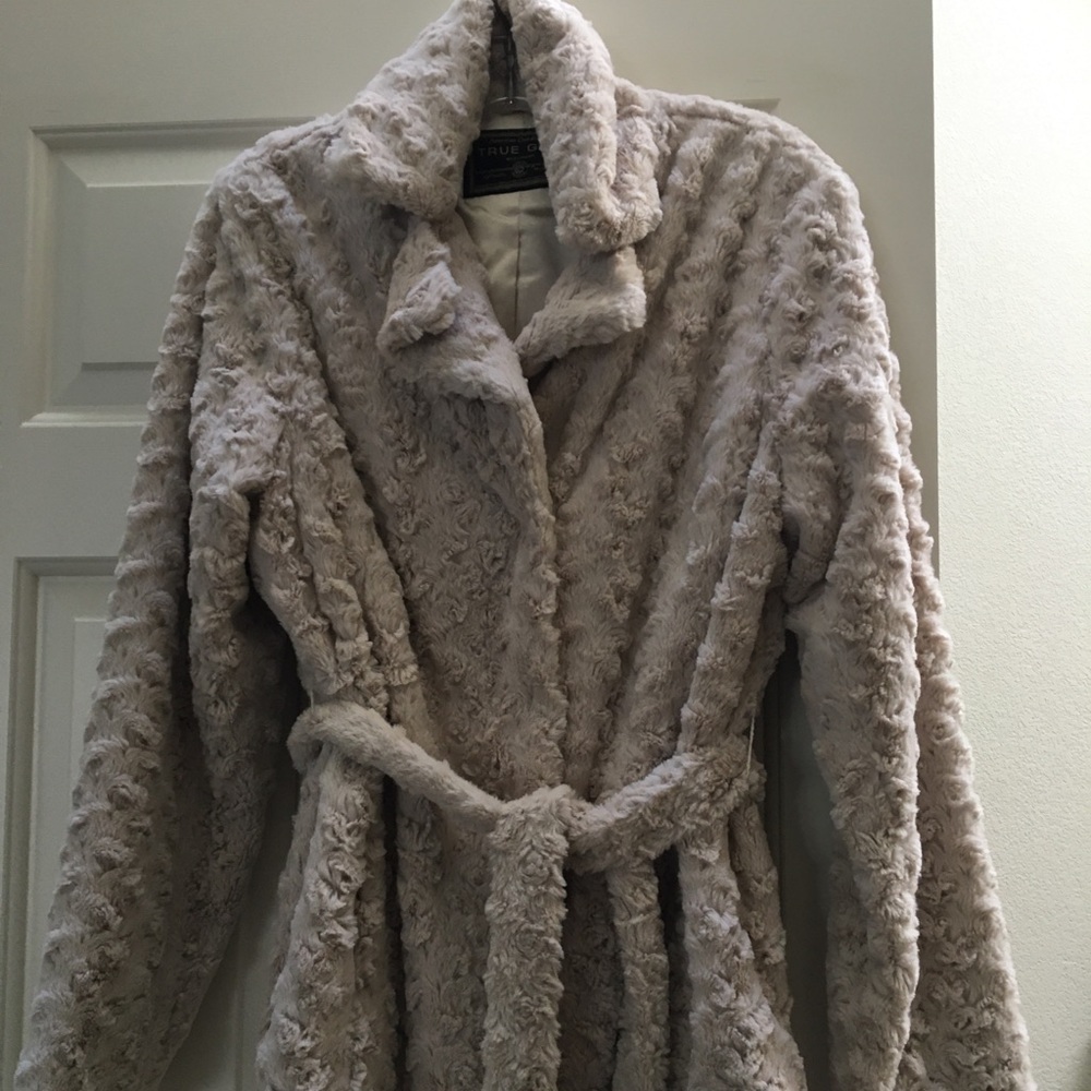 True Grit plush jacket